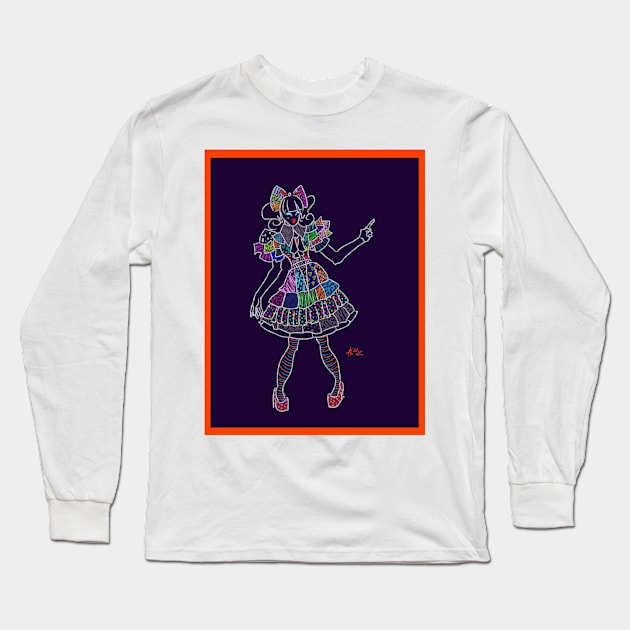 Crystal Long Sleeve T-Shirt by AAHarrison